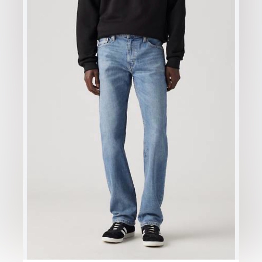 Mens‎ Levi's 513 Slim Straight Jeans 34x32